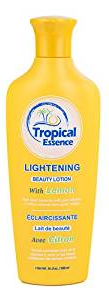 Tropical Essence Lightening Beauty Lotion With Lemon 16.8 oz